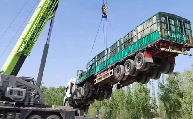 迁安道路脱困救援案例